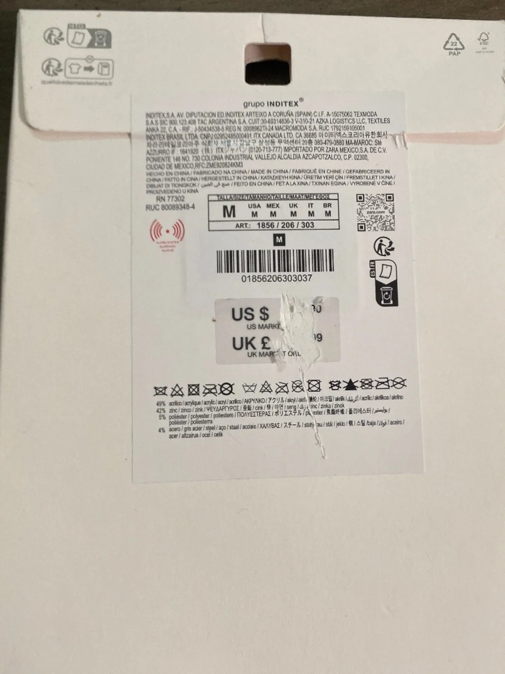 NWT Zara Heart Multi-Charm Keyring